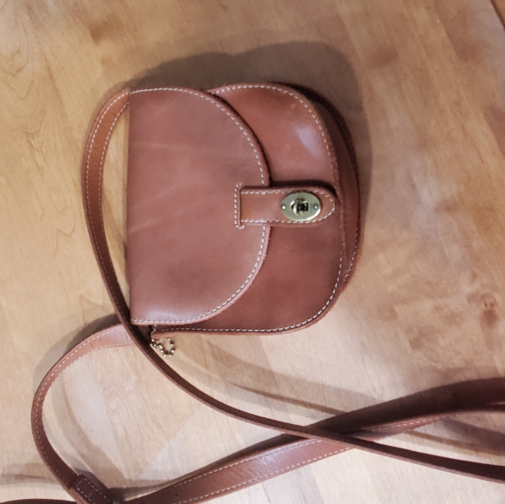 Fossil leather purse